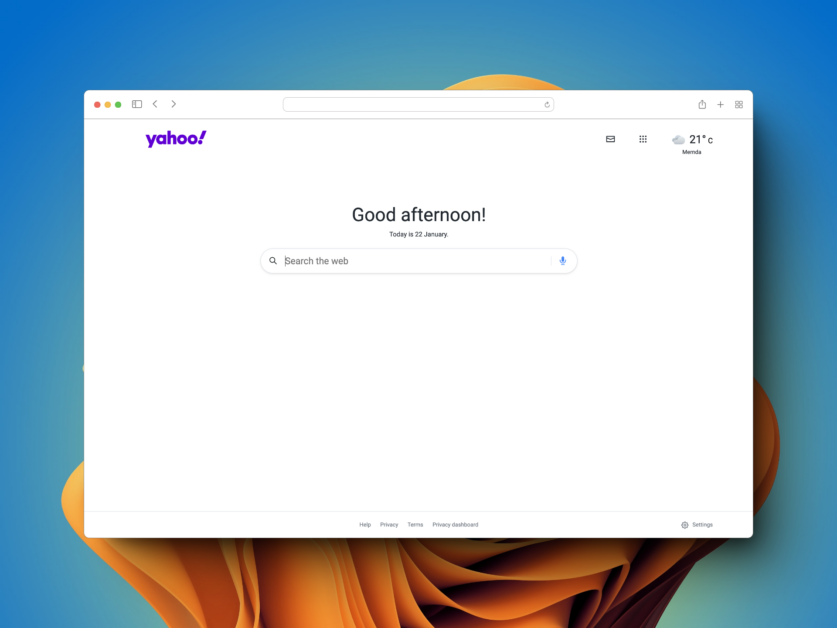 best search engines - yahoo